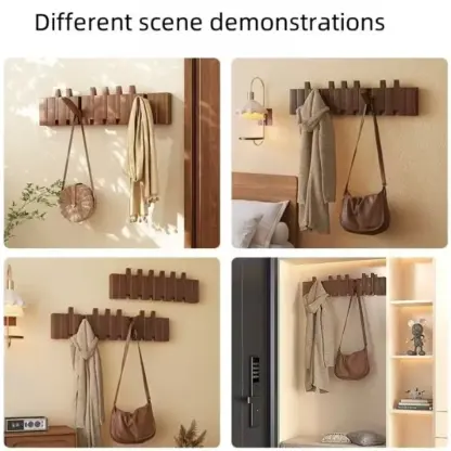 PianoRack™ leseno stojalo za obešanje v obliki klavirskih tipk