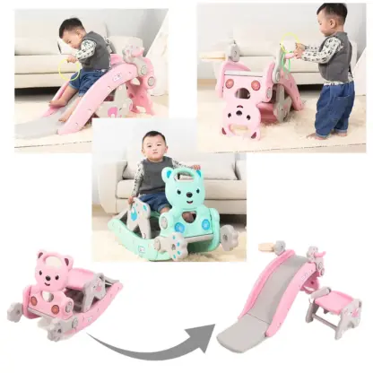 RockySlide™ 5-v-1 tobogan in gugalnica za malčke