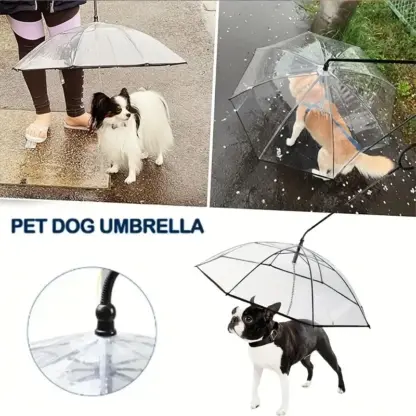PawBrella™ nastavljiv dežnik s povodcem za pse