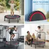 BouncePro™ zložljiv trampolin z nastavljivim ročajem