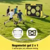 SoccerShot™ otroški nogometni gol s tarčo