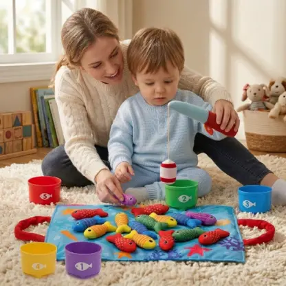 HookaPlay™ Montessori igra ribolova in razvrščanja za malčke