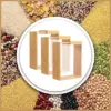 ClearGrain™ leseno-akrilne posode za shranjevanje (3 kosi)