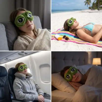 DreamToad™ maska za spanje v obliki žabjih oči
