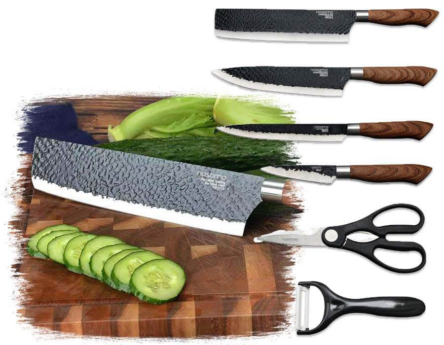 Komplet kuhinjskih nožev iz nerjavečega jekla Jerome