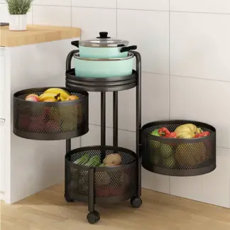 RotatoRack™ 3-slojni organizator na vozičku