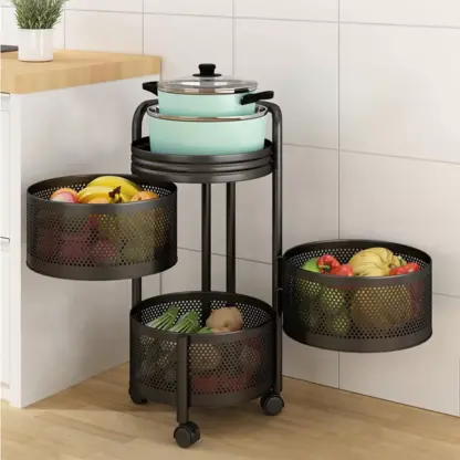 RotatoRack™ 3-slojni organizator na vozičku