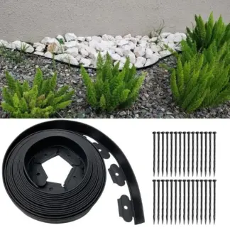 EasyBorder™ plastični robnik za trato z žeblji – 10 m