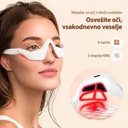 EyeGlow™ očala za nego oči s svetlobno terapijo
