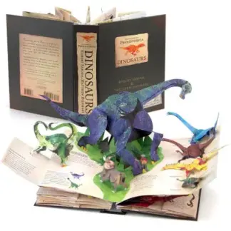 DinoPop™ 3D pop-up enciklopedija dinozavrov