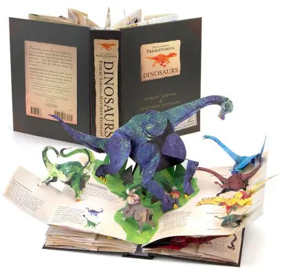 DinoPop™ 3D pop-up enciklopedija dinozavrov