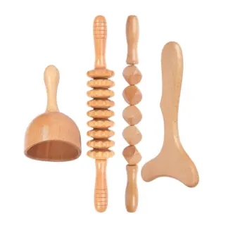 CelluShape™ komplet pripomočkov za limfno masažo (4 kosi)