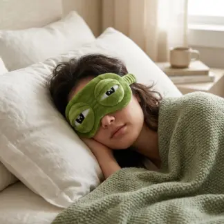 DreamToad™ maska za spanje v obliki žabjih oči