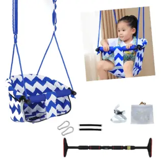 SwingJoy™ viseča otroška gugalnica z napenjalno palico