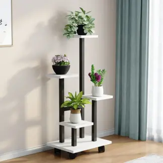 BloomNest™ 4-nadstropno premično stojalo za rastline