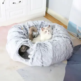 PurrCave™ nastavljiv okrogel puhast mačji tunel