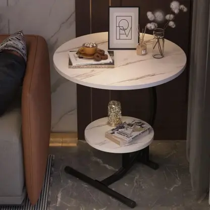 MarbleNest™ dvonivojska klubska mizica