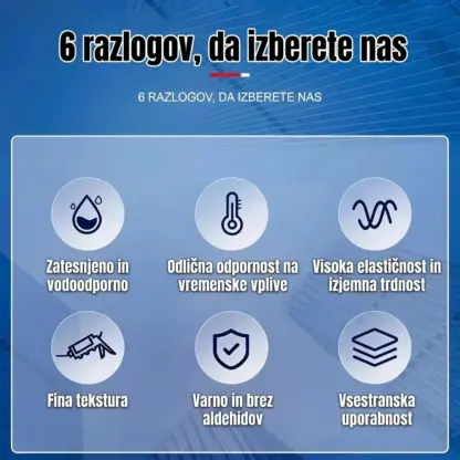 MegaBond™ vodoodporna strukturna tesnilna pasta