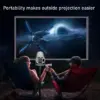 GameProjecto™ 4K projektor z 20000 igrami, aplikacijami in 2 krmilnikoma
