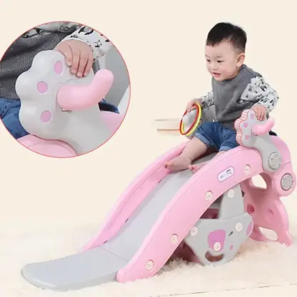 RockySlide™ 5-v-1 tobogan in gugalnica za malčke