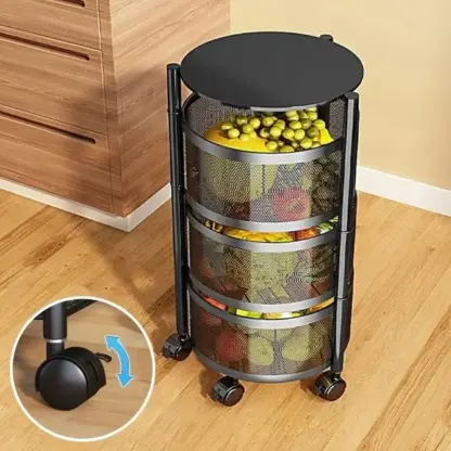 RotatoRack™ 3-slojni organizator na vozičku