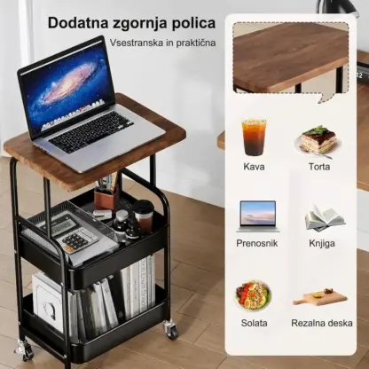 EasyCart™ večnivojski voziček za shranjevanje