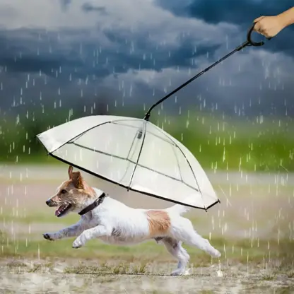 PawBrella™ nastavljiv dežnik s povodcem za pse