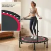 BouncePro™ zložljiv trampolin z nastavljivim ročajem