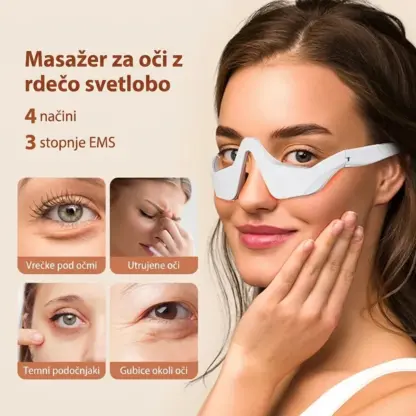 EyeGlow™ očala za nego oči s svetlobno terapijo