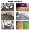 DeckLock™ povezljive PVC plošče z imitacijo lesa – 12x (30x30cm) = 1,08 m²