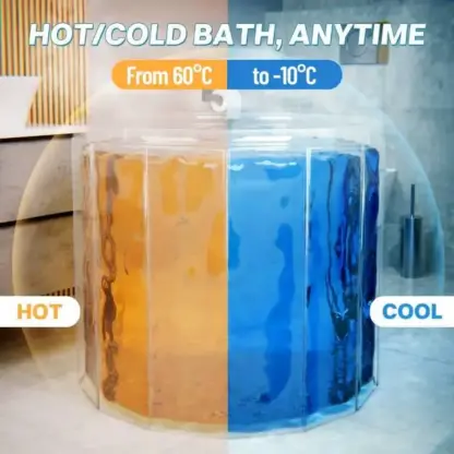 FoldTub™ zložljiva prenosna izolirana kad