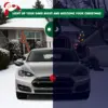 SantaRide™ božični komplet za okrasitev avtomobila z jelenčkom in lučkami