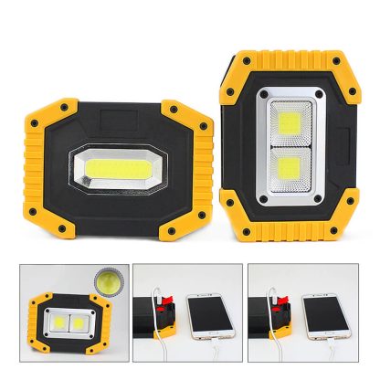 Prenosni mini LED reflektor Mega-Lux