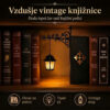 ShelfWisp™ lučka laterna za knjižno polico – 2 kosa