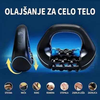 RolloMax™ električni masažni valjček za telo