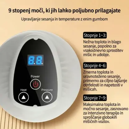 CelluSculpt™ anticelulitni grelni masažer za učvrstitev kože