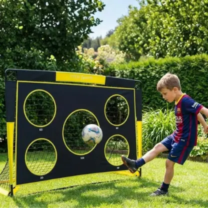 SoccerShot™ otroški nogometni gol s tarčo