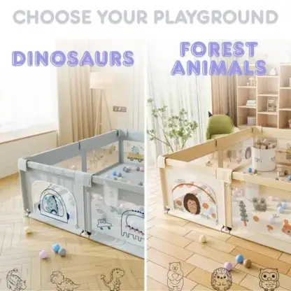 PlayFort™ otroška ograja za igro - 180 x 150 cm