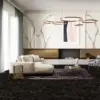 MarbleLux™ samolepilne talne nalepke z marmor­nim vzorcem - 10m x 60cm (6m²)