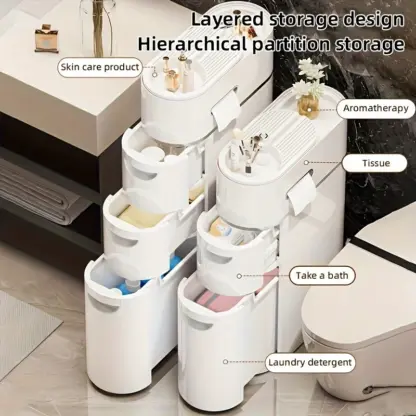 StoreLux™ luksuzna odlagalna polica za prostore med pohištvom - 4 nivoji