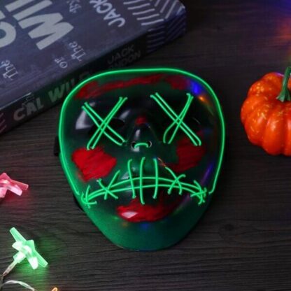 LED maska za noč čarovnic