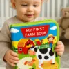 LittleFarmer™ otroška montessori kmetijska knjiga