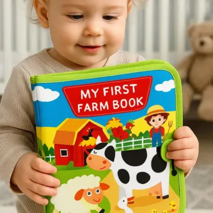 LittleFarmer™ otroška montessori kmetijska knjiga