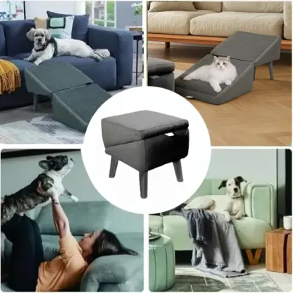 PawStep™ 2 v 1 tabure in pasja rampa