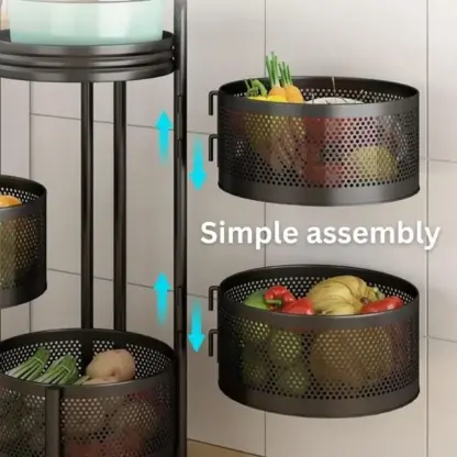 RotatoRack™ 3-slojni organizator na vozičku
