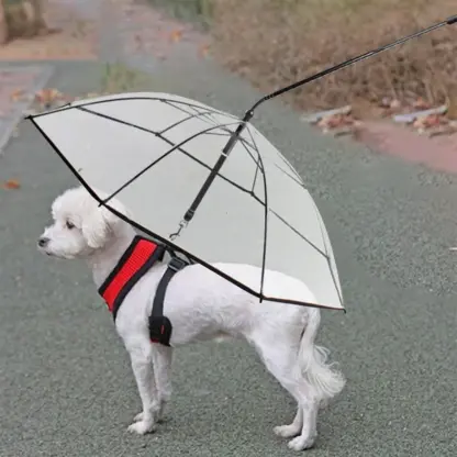 PawBrella™ nastavljiv dežnik s povodcem za pse