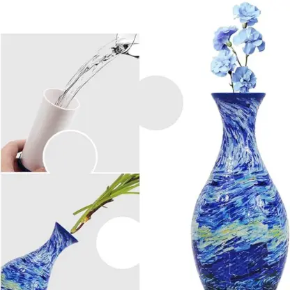ArtVase™ 3D sestavljanka vaza, navdihnjena z Van Goghovimi umetninami