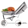 BuffetPro™ grelna posoda z dvema predeloma
