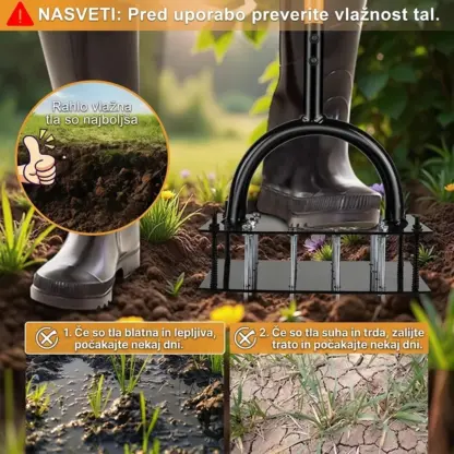 TerraSpike™ prezračevalnik trate in vrta