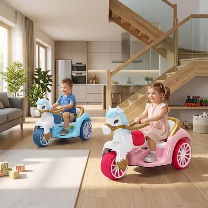 RoyalRide™ otroška električna konjska kočija